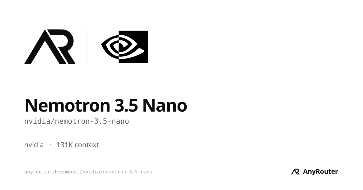 Nemotron 3.5 Nano share card