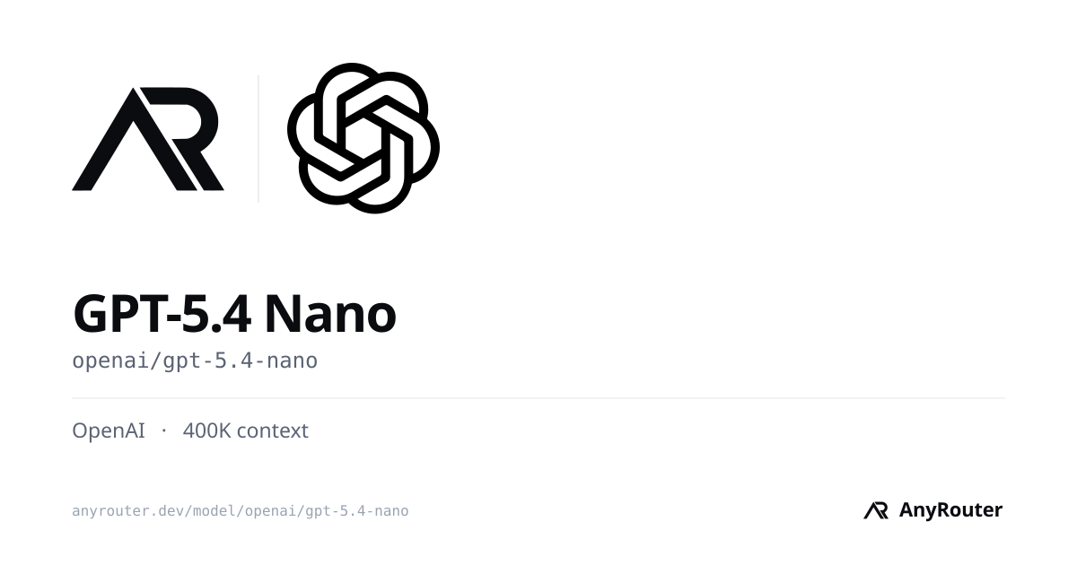 GPT-5.4 Nano share card