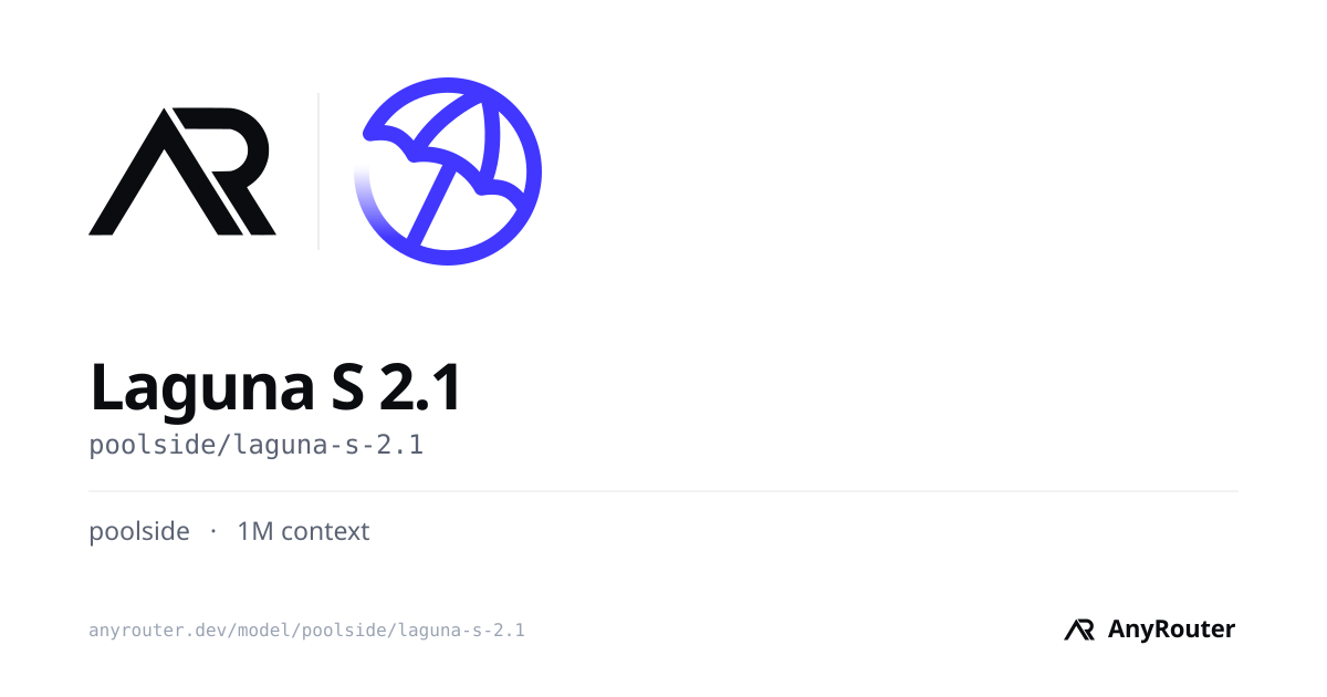 Laguna S 2.1 share card