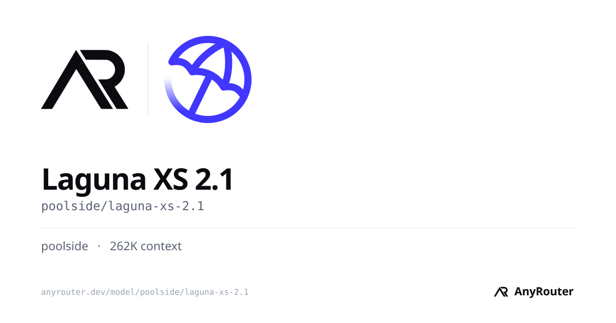 Laguna XS 2.1 share card