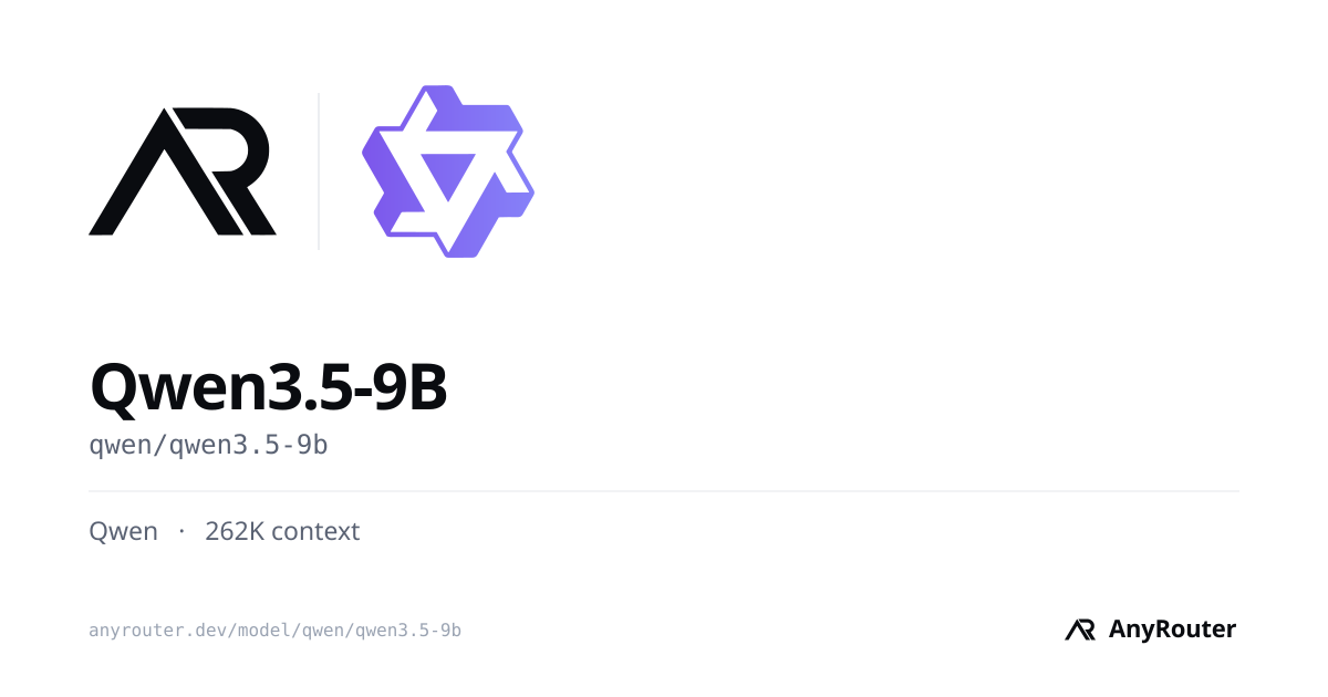 Qwen3.5-9B share card