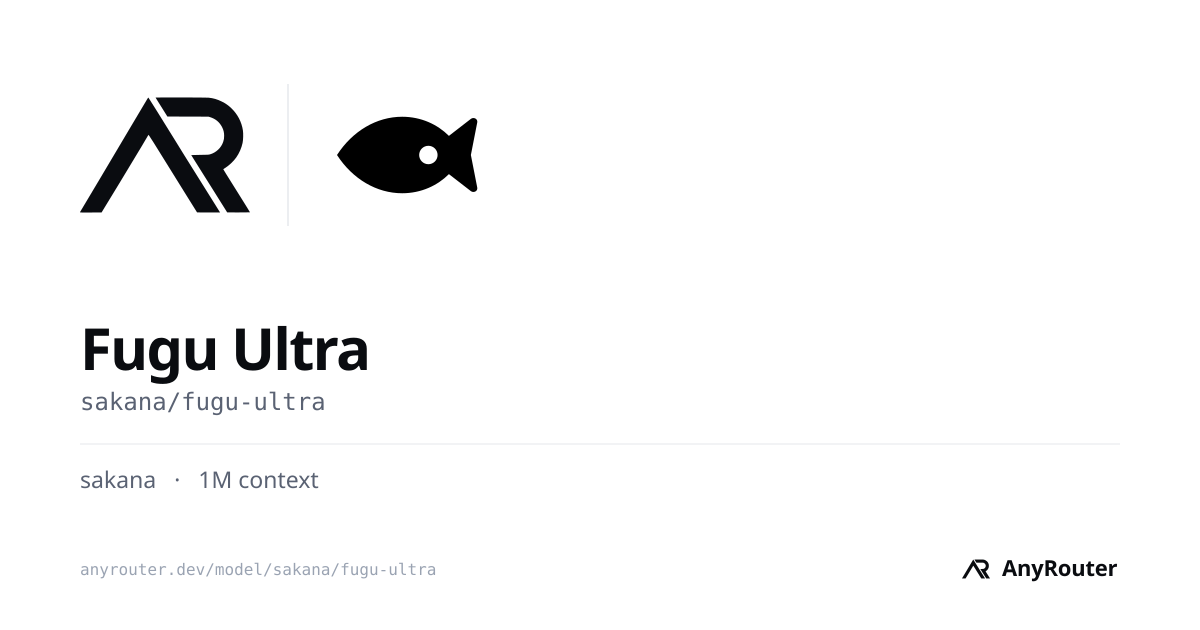Fugu Ultra share card
