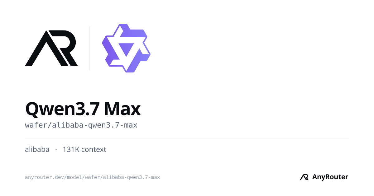 Qwen3.7 Max share card