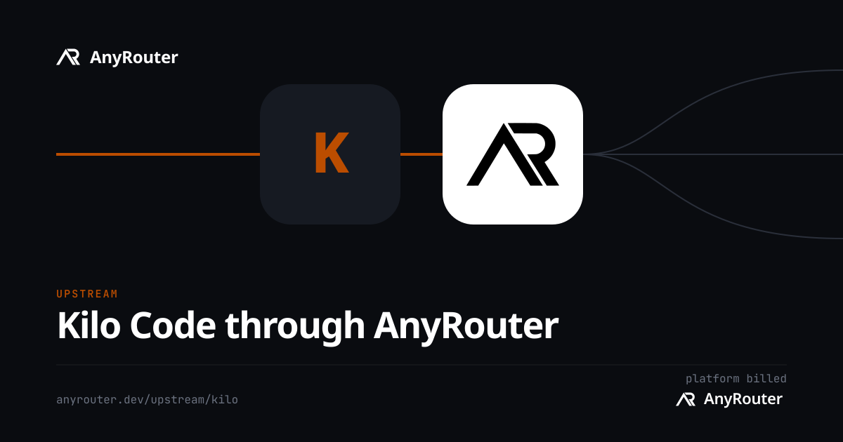 Kilo Code upstream share card